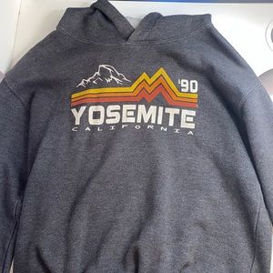 -Yosemite grey hoodie-
